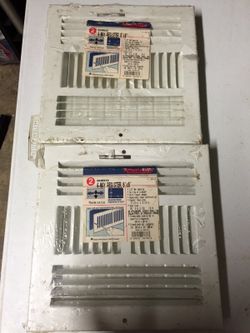 Vent 4 way register 8x8