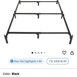 NEW! King Metal Bedframe (Amazon basics)