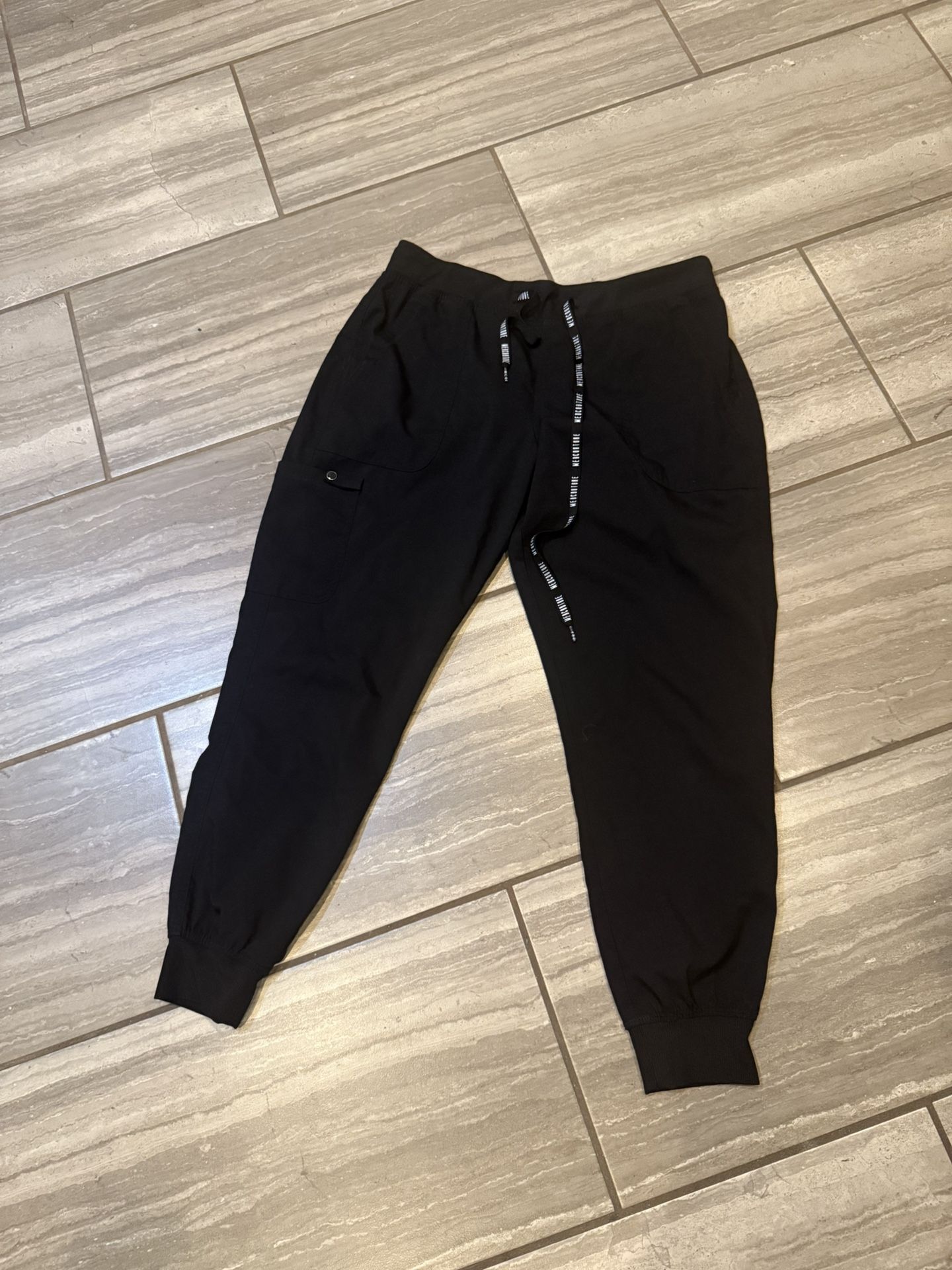 Med Couture Jogger Scrub Pants Sz L