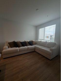 White couch