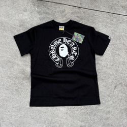 Bape X Chrome Tee Sizs Large 
