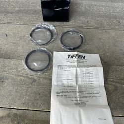 Tiffen Close-Up Camera Lens Set 77mm +1 +2 +4 With Case Diopters Decrease New