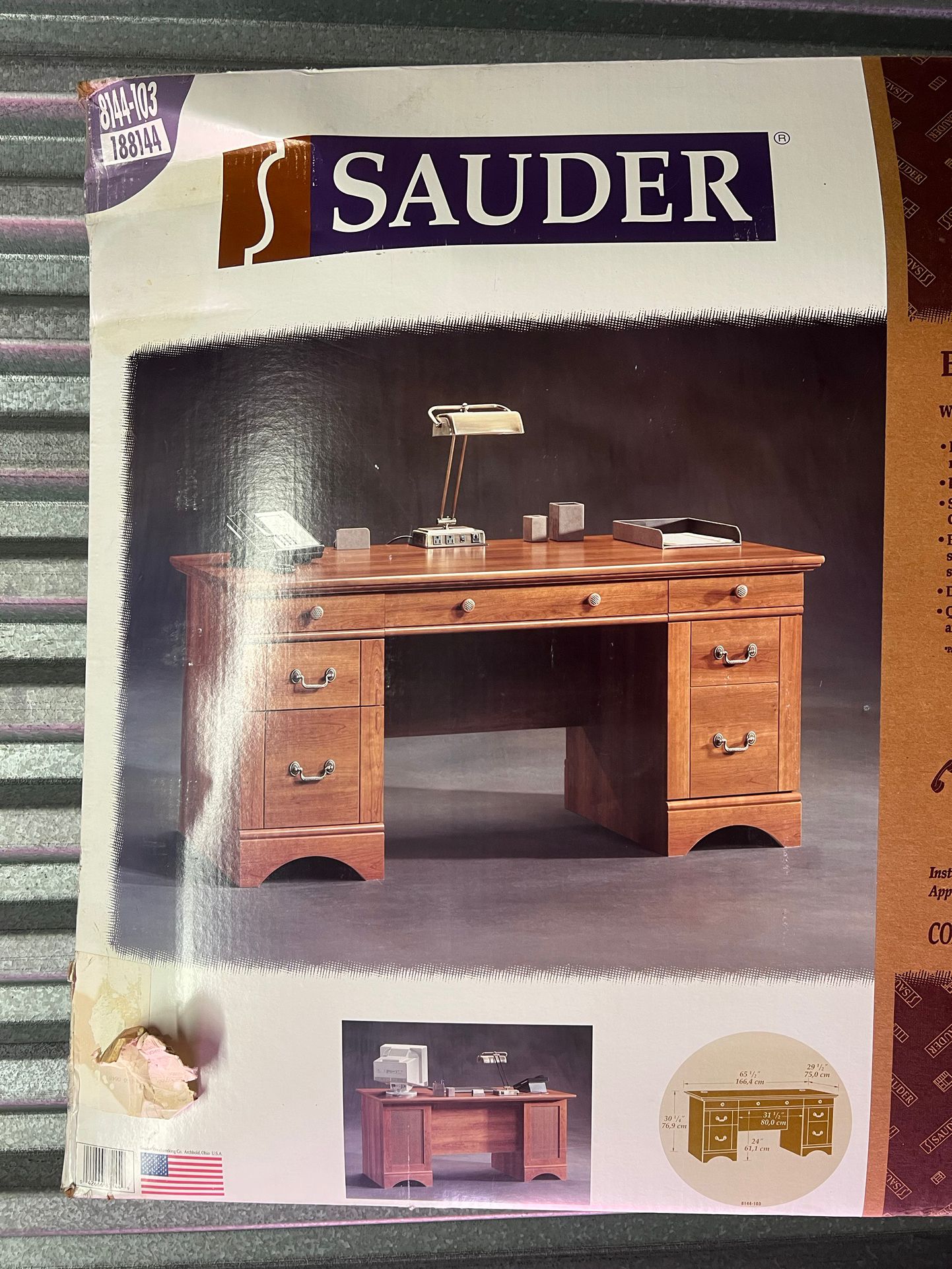 Sauder Wood Desk