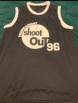 Above The Rim Jersey #96 Birdie  Black Tupac 2Pac XXL