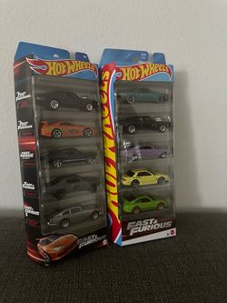 Hot Wheels five packs