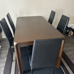 Dining Table With 5 Chairs 