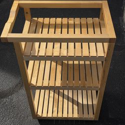 Ikea multi shelf on wheels