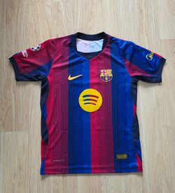 New Barcelona Home Soccer Jersey all sizes kids amd adults