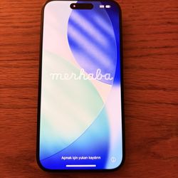 iPhone 15 Pro, Black Titanium, 128GB