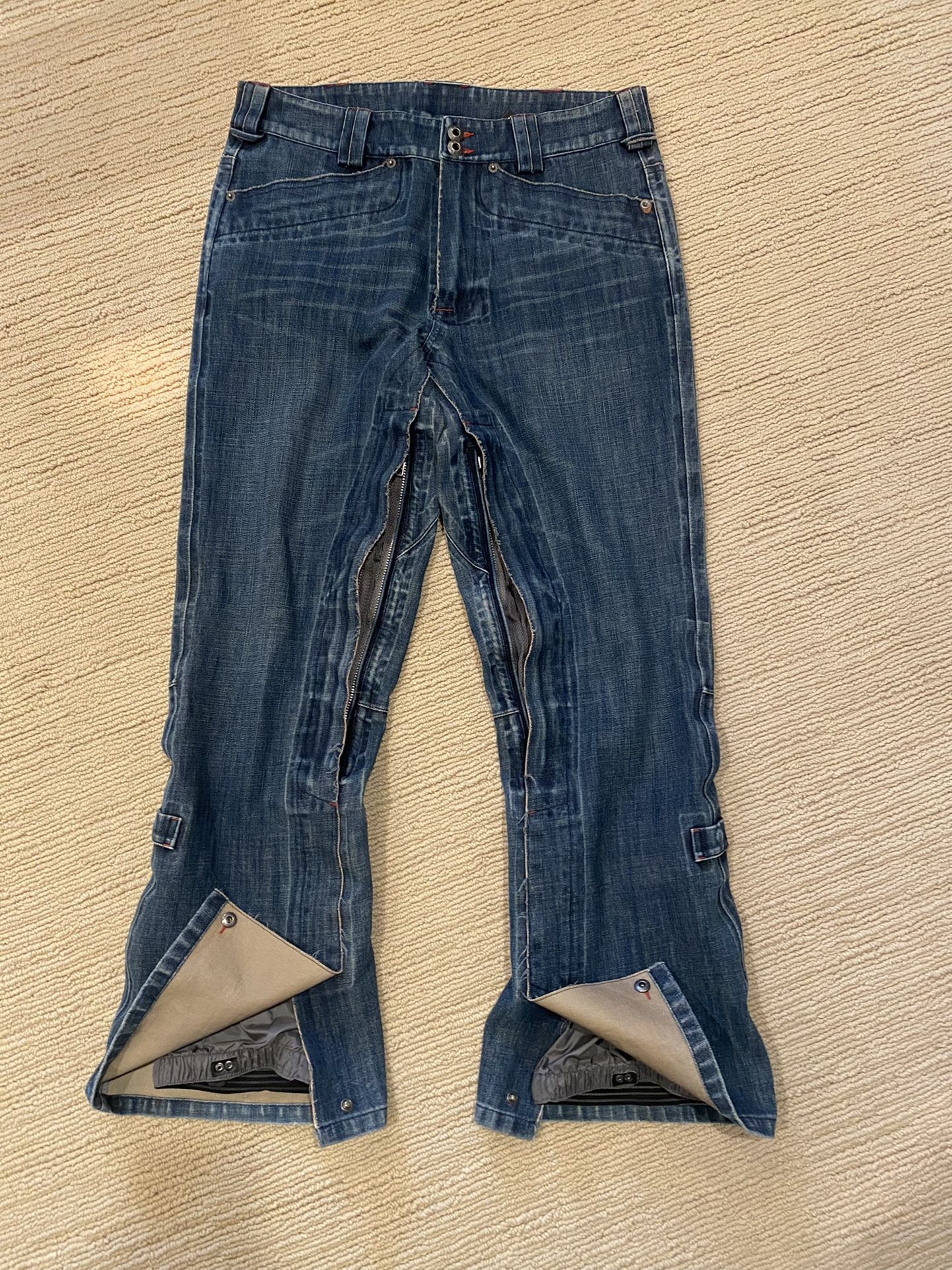 Limited Edition Burton Goretex Snowboarding Jeans Size Small