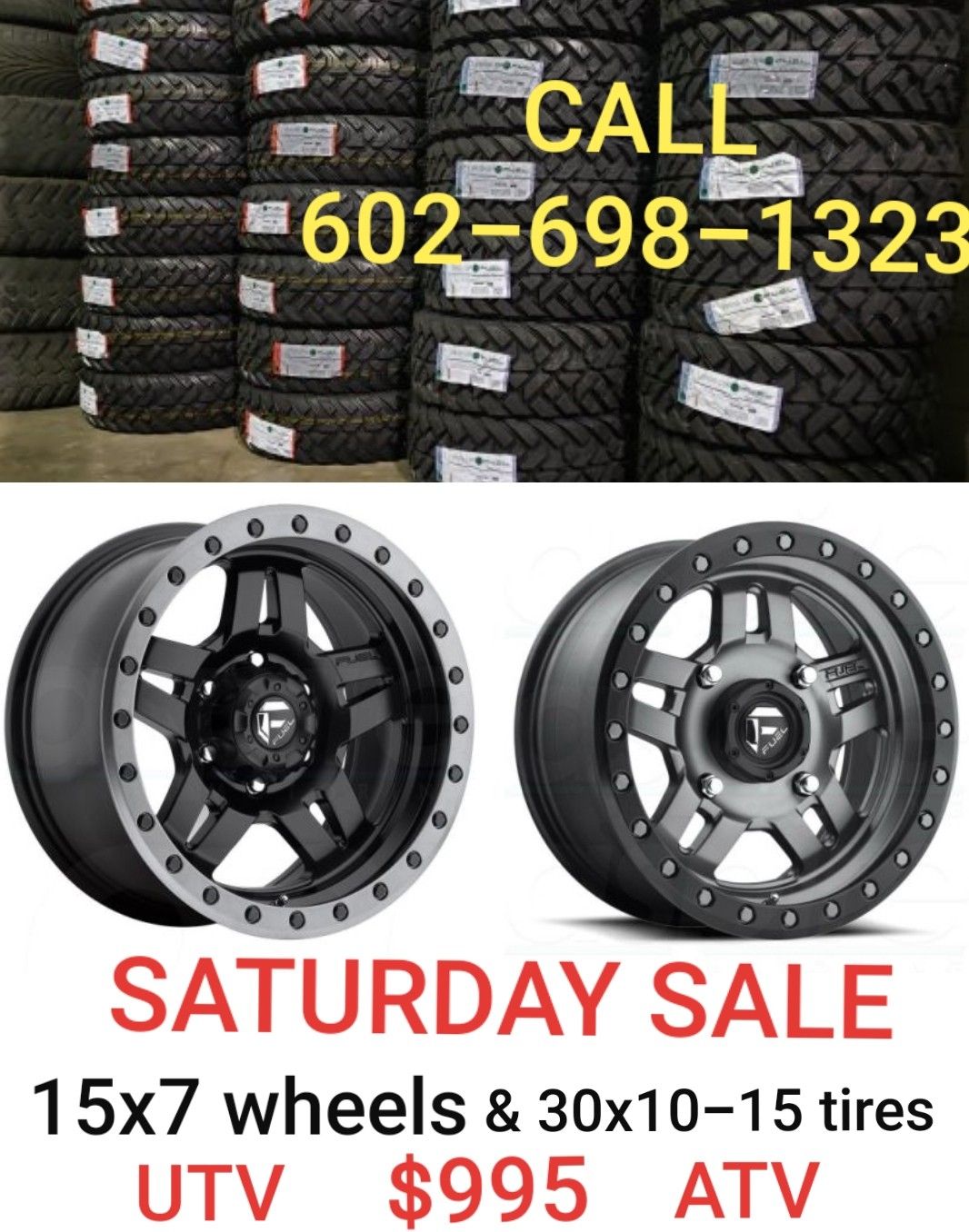 ATV UTV SIDE by Side Wheels dot tires ***finance available*** for Sale