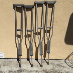 Crutches (2 Pairs)