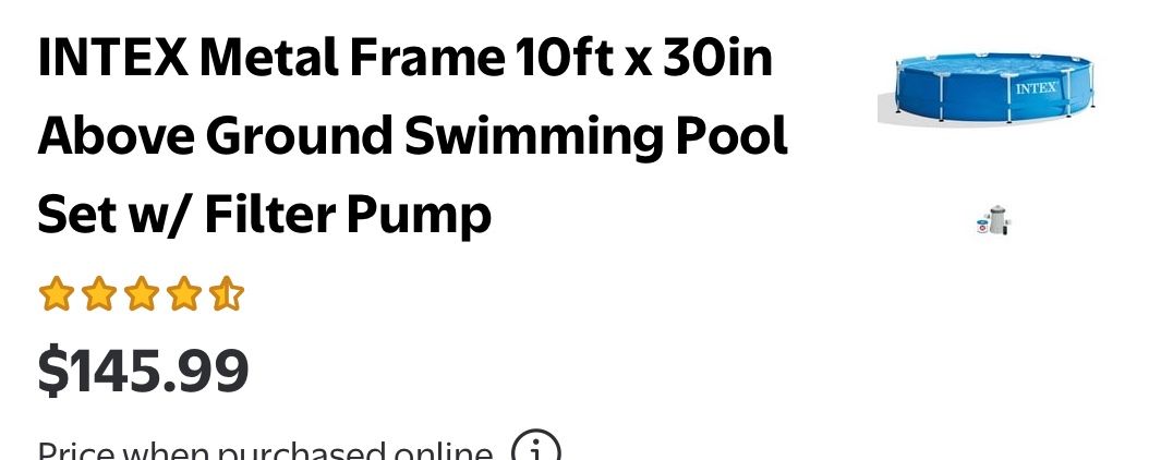 Above Ground Pool With Filters