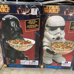 Darth Vader and Stormtrooper Candy Dish’s 