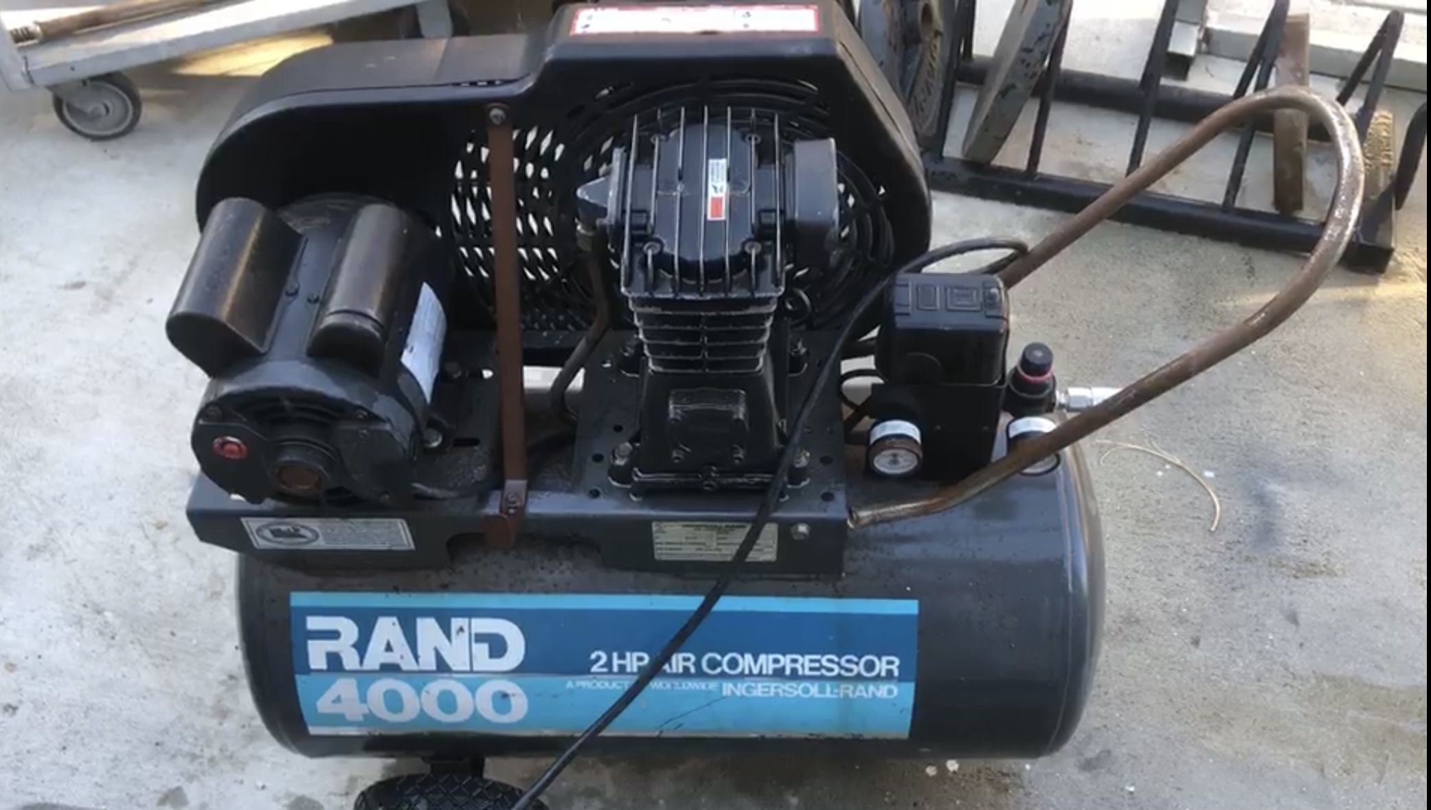 Air Compressor 2 Hp, Ingersoll-rand