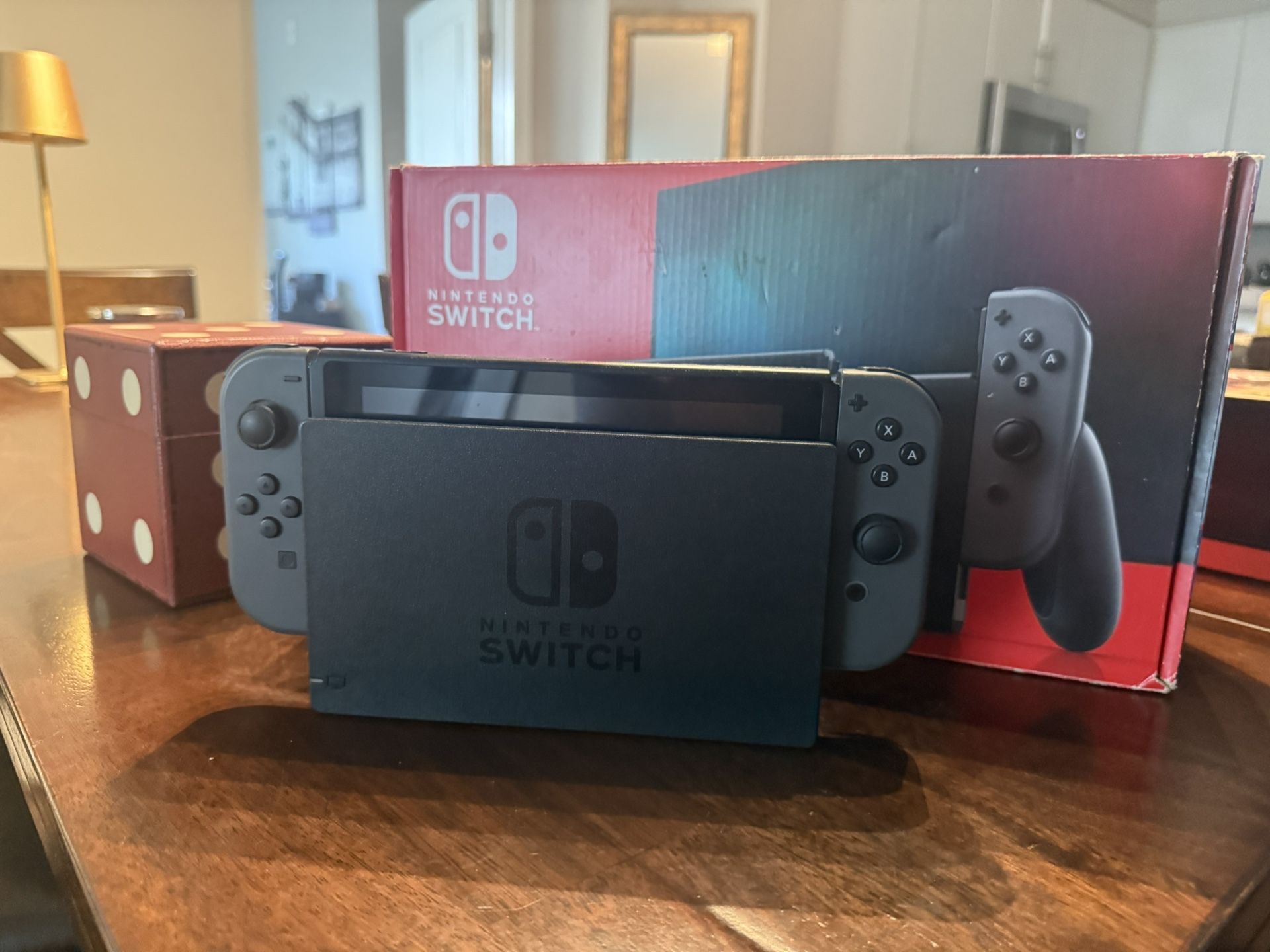 Nintendo Switch + Box — Excellent Condition