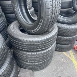 Set Of four Used Micheline 255/70R18 $300