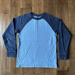Boy’s Urban Pipeline blue and navy long sleeve shirt