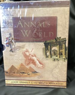 The Annals Of The World- James Usher- New Sealed Hardcover