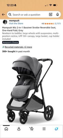 Mom Push Wiz 2-in-1 Stroller