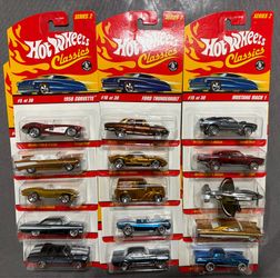 Series 2 Classic Hot Wheels Complete Set