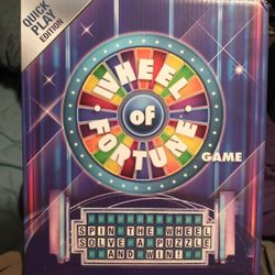 New Wheel Of Fortune Game 