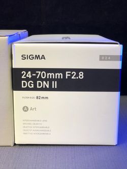 Sigma 24-70mm f/2.8 DG DN II Art Lens (Leica L)