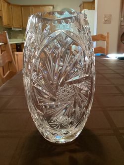 Lead Crystal Vase
