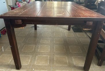 Wooden table