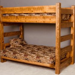 Bunk Beds, Pine, Overall Assembled Length 83”. Kent, WA