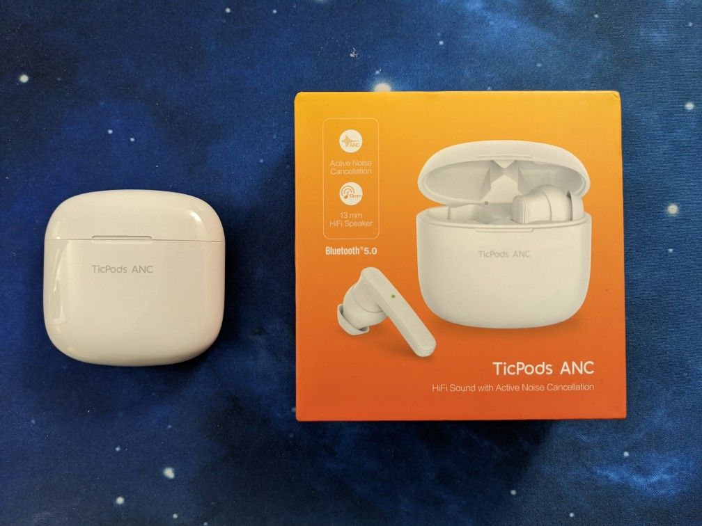 Used TicPods ANC Bluetooth Headphones