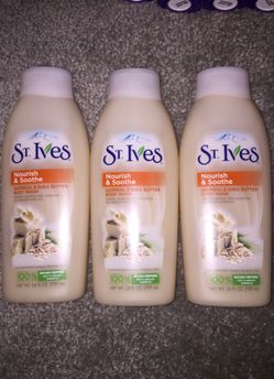 St Ives Body Wash Lot of 3