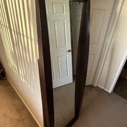 Full Length Standing Mirror - Solid Wood - High Quality