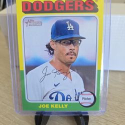 Dodgers  Joe Kelly  Card