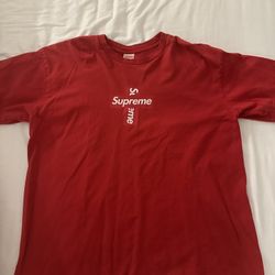 Supreme Cross Box Logo Tee 