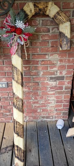 Wood Candy Cane