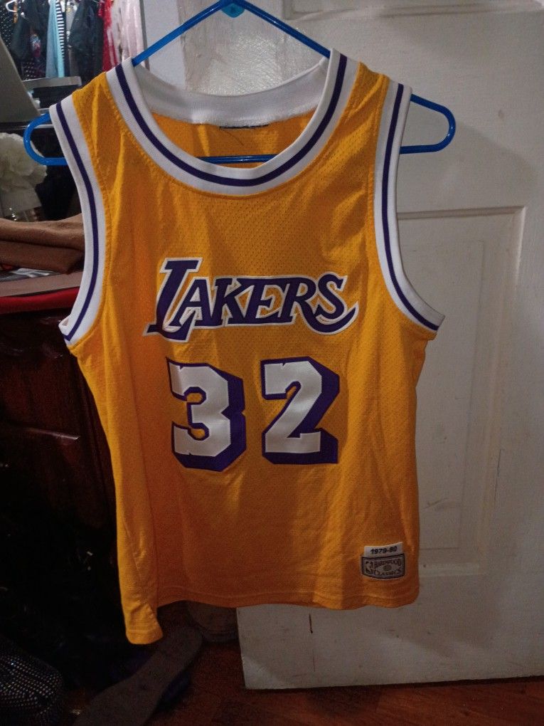 1979-80 Lakers 32 Johnson Jersey