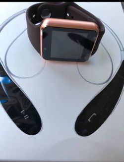Bluetooth headset and Smart watch