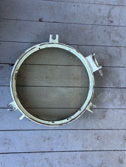 Brass port hole with the glass