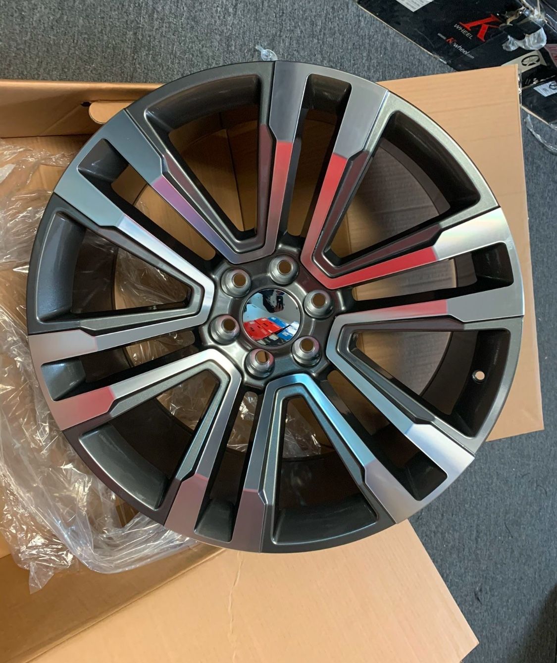 4 New 24x10 Wheels Only
