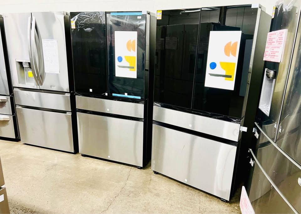 Refrigerators starts from $599 and up