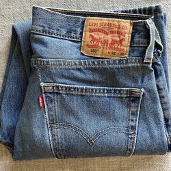 Levi’s blue denim
