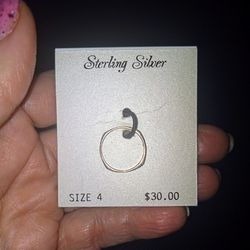 Sterling Silver Pinky Ring