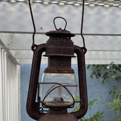 Vintage Dietz No. 276 “Baby” Kerosene Lantern – Made in Germany – Rustic Camp Decor