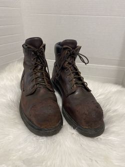 Red Wing 2406 Waterproof Leather boots Men size 13 EEElectrical Hazard Steel Toe