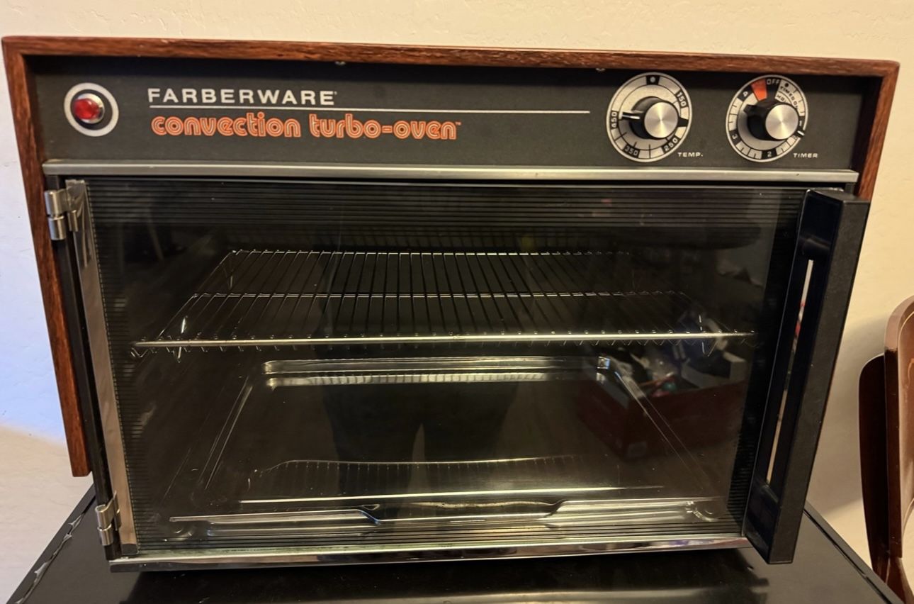 Vintage 1988 Farberware Convection Turbo Oven Unused