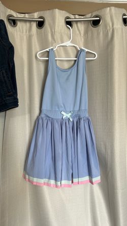 Girls Blue Athletic Tennis Dress