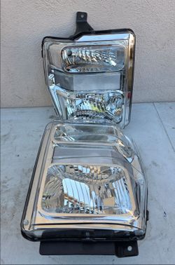 08-10 Ford F250 F350 F450 F550 Super Duty Headlights Luces Micas Calaveras Faros Faroles Focos Headlamps