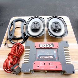 Speakers And Amplifier 