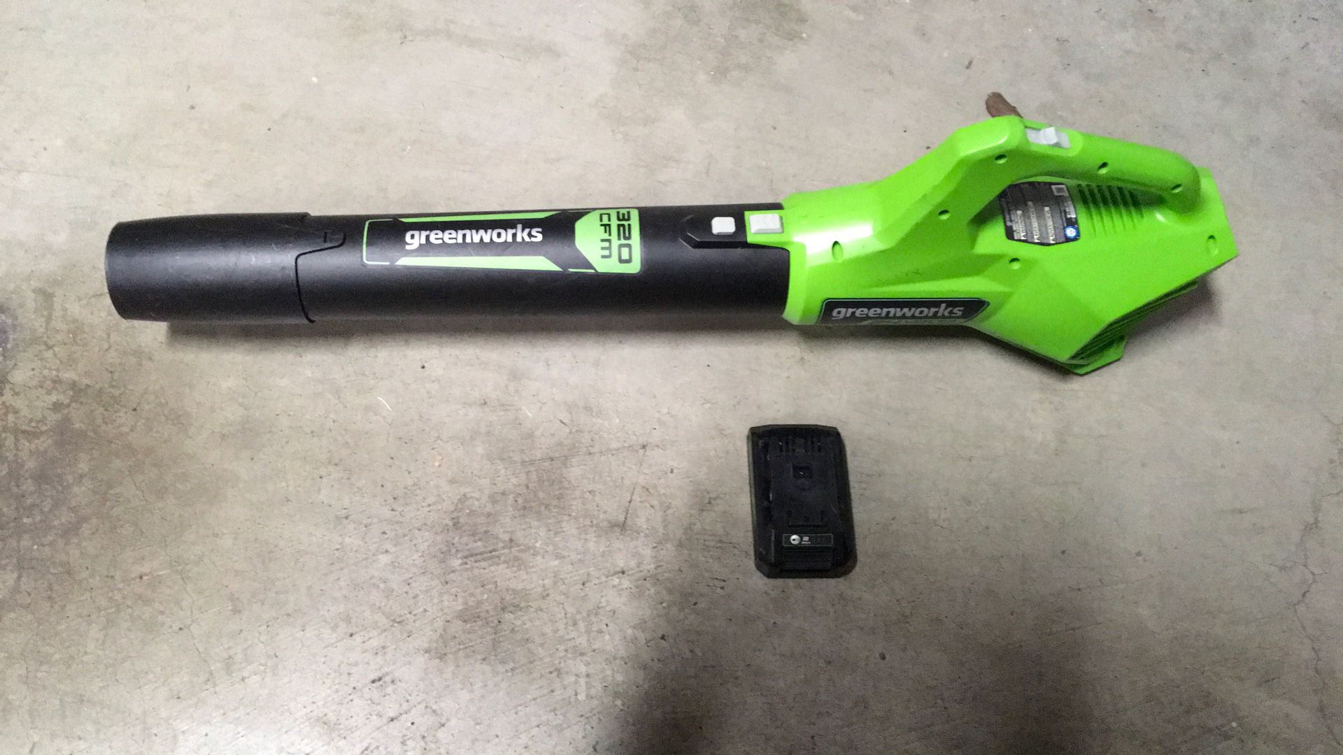 24V 320 CFM Leaf Blower